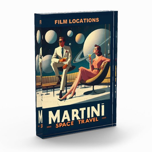 Martini Space Travel Posters Filmlocaties Fotoblokken (Links)