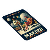 Martini Space Travel Posters Filmlocaties Magneet (Rechterzijde)