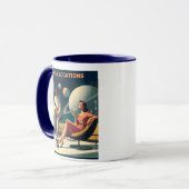 Martini Space Travel Posters Filmlocaties Mok (Voorkant links)