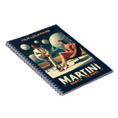 Martini Space Travel Posters Filmlocaties Notitieboek (Rechterzijde)