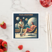 Martini Space Travel Posters Filmlocaties Servet (Insitu)