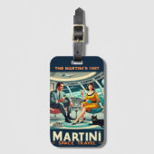 Martini Space Travel Posters The Martini's 1957 Bagagelabel (Voorkant (verticaal))