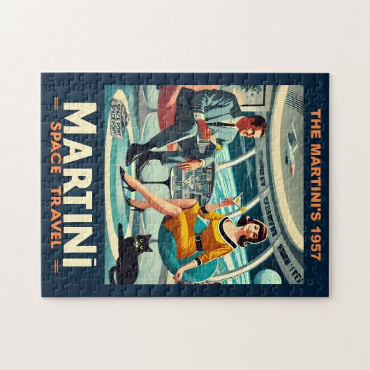Martini Space Travel Posters The Martini's 1957 Legpuzzel (Horizontaal)