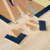 Martini Space Travel Posters Vliegtuigbemanning Legpuzzel (Zijkant)