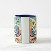 Martini Space Travel Posters Vliegtuigbemanning Mok (Midden)