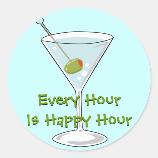 Martini Sticker (Voorkant)