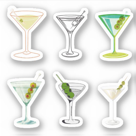 Martini Stickers (Voorkant)