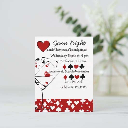 Martini Suit Kaart (Staand voorkant)