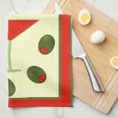Martini Tea Towel Theedoek (Quarter Fold)