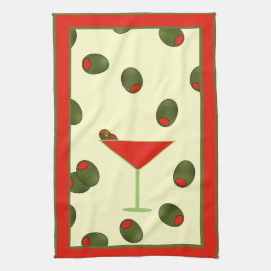 Martini Tea Towel Theedoek (Verticaal)