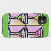MARTINI TIJD PASTEL PRINT Case-Mate iPhone CASE (Achterkant (horizontaal))
