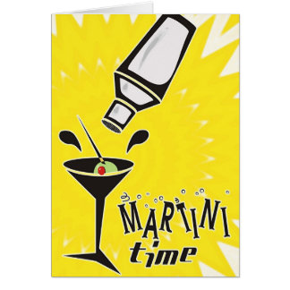 Martini Time (Blanco kaart / aanpassen)