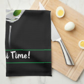 Martini Time Custom Bar Theedoek (Quarter Fold)