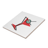 Martini Time Right Tegeltje (Zijkant)