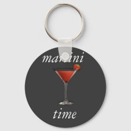 Martini time sleutelhanger