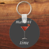 Martini time sleutelhanger (Voorkant)