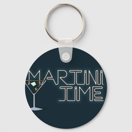 Martini Time Sleutelhanger (Voorkant)