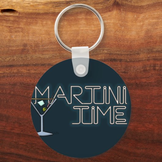 Martini Time Sleutelhanger (Voorkant)