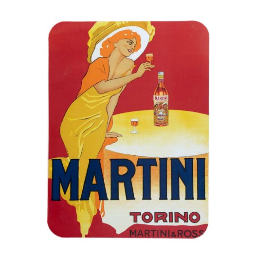 Martini Torino & Rossi magneet (Verticaal)