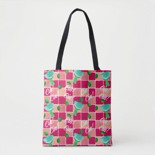 Martini Tote Bag (Voorkant)