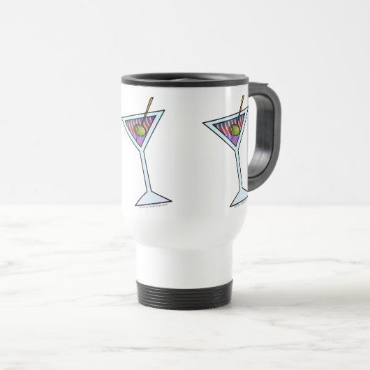 MARTINI TRAVEL MUG REISBEKER (Voorkant rechts)
