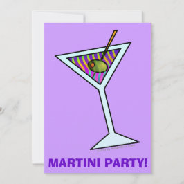 MARTINI - UITNODIGINGEN VOOR COCKTAILPARTY