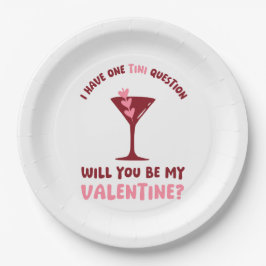  Martini Valentine Chic & Trendy Galentines Day Papieren Bordje