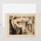 Martini van Louis Icart Feestdagenkaart (Voorkant / Achterkant)