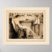 Martini van Louis Icart Poster (Voorkant)