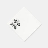 Martini Verjaardag Bow Servet (Hoek)