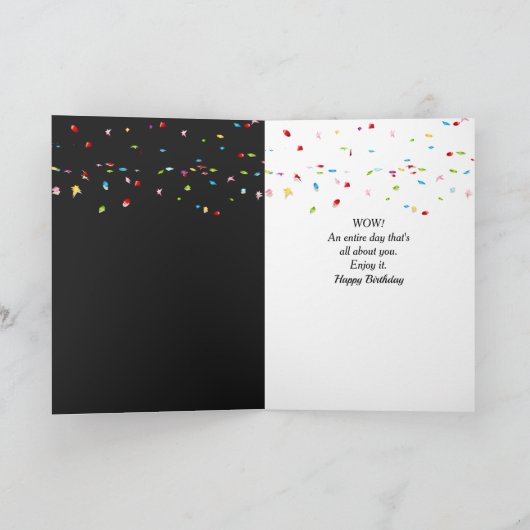 Martini Verjaardag Drink Kaart (Binnen)