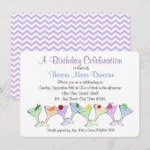 Martini Verjaardag Kaart (Voorkant / Achterkant)