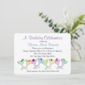 Martini Verjaardag Kaart (Staand voorkant)