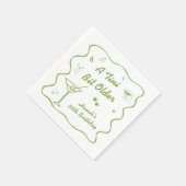 Martini Verjaardagsfeest thema Servet (Hoek)