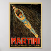Martini Vermouth Poster (Voorkant)