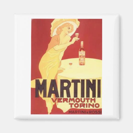 Martini Vermouth Torino Magneet (Voorkant)