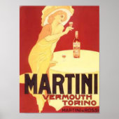 Martini Vermouth Torino Poster (Voorkant)