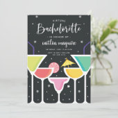 Martini Virtual Bachelorette Party Kaart (Staand voorkant)