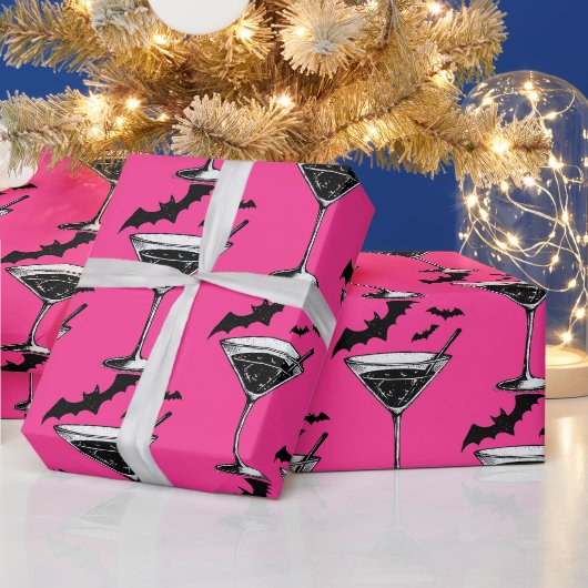Martini Vleermuizen Cadeaupapier (Feestdagen)