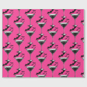Martini Vleermuizen Cadeaupapier (Vlak)