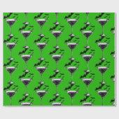 Martini Vleermuizen Cadeaupapier (Vlak)