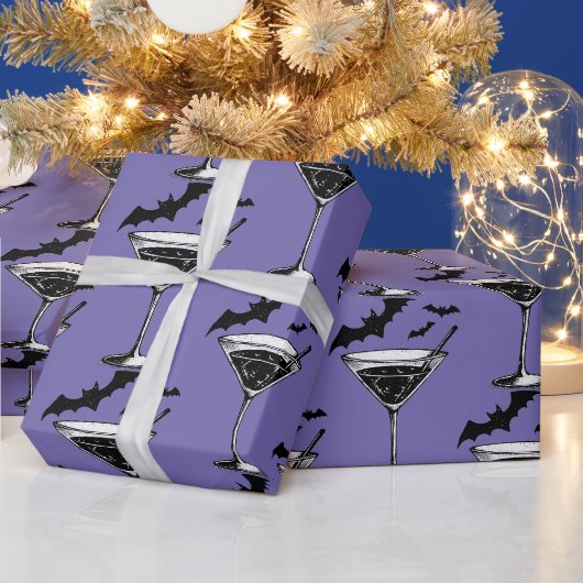 Martini Vleermuizen Cadeaupapier (Feestdagen)
