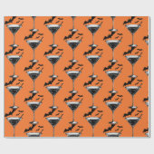 Martini Vleermuizen Cadeaupapier (Vlak)