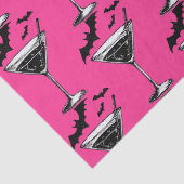Martini Vleermuizen Tissuepapier (Detail)