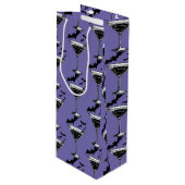 Martini Vleermuizen Wijn Cadeautas (Voorkant Gekanteld)