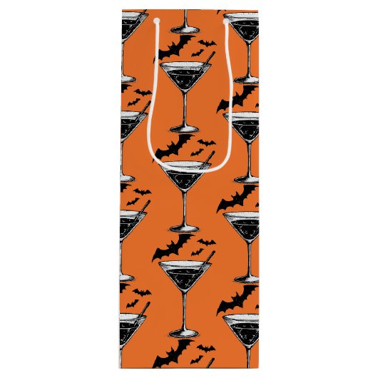 Martini Vleermuizen Wijn Cadeautas (Voorkant)