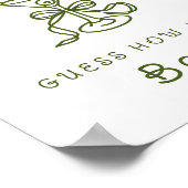 Martini Vrijgezellenfeest - Hoeveel bogen Poster (Hoek)