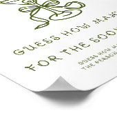 Martini Vrijgezellenfeest hoeveel kurken Poster (Hoek)