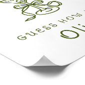 Martini Vrijgezellenfeest - Hoeveel olijven Poster (Hoek)