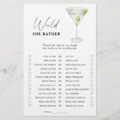 Martini vrijgezellenfeest Zou ze liever spel (Voorkant)